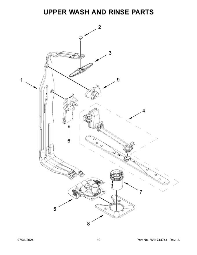 Diagram for KDTE304RPS0