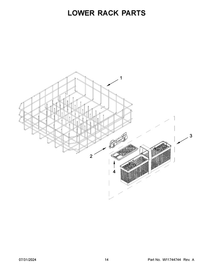 Diagram for KDTE304RPS0