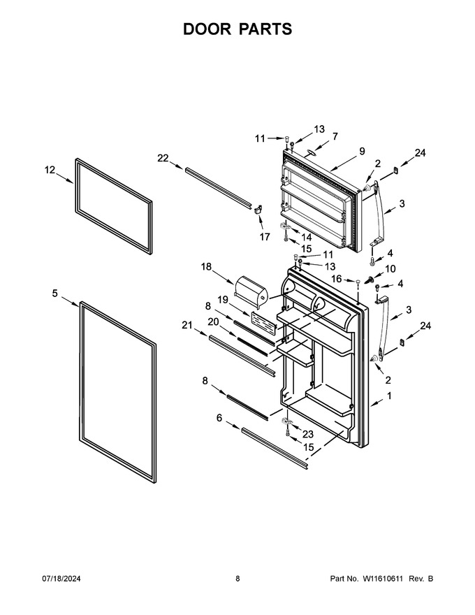 Diagram for WRT138FFDW01