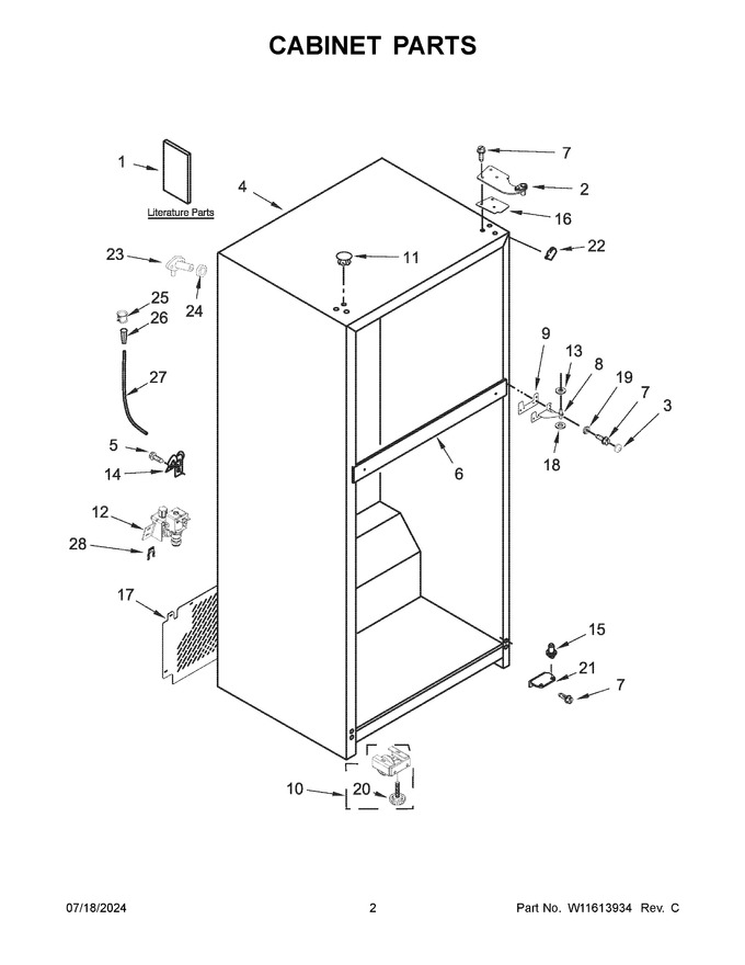 Diagram for WRT518SZFG02