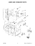 Diagram for 03 - Liner And Icemaker Parts