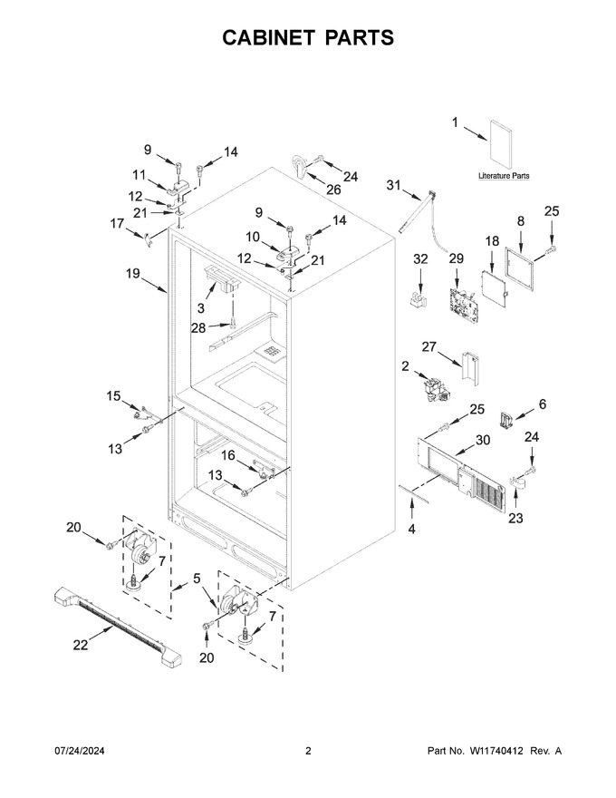 Diagram for WRF540CWHV10