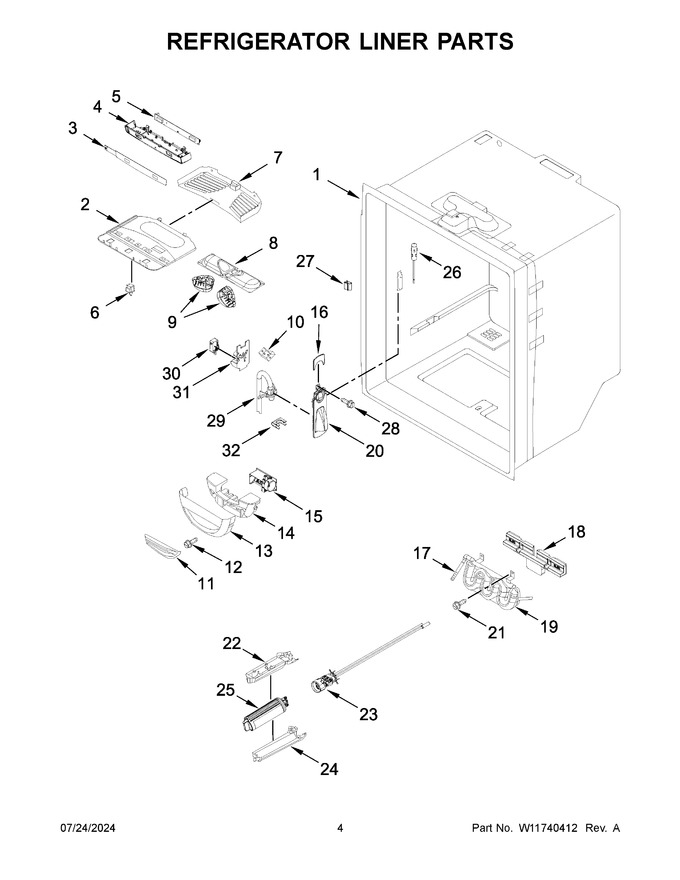 Diagram for WRF540CWHV10