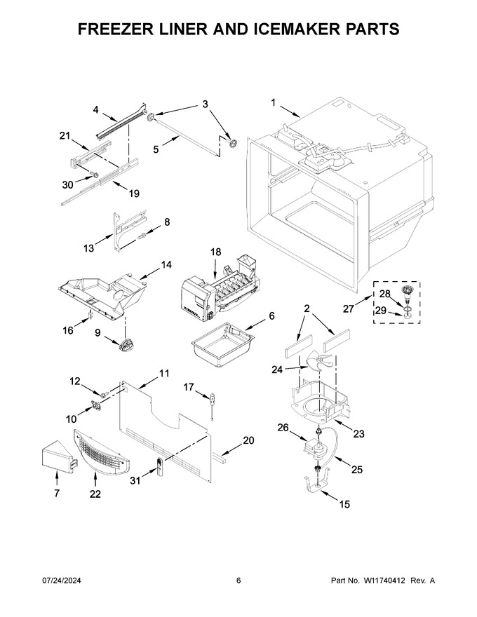 Diagram for WRF540CWHV10