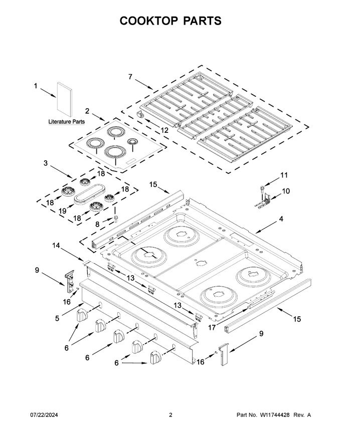 Diagram for WFGS5030RV0