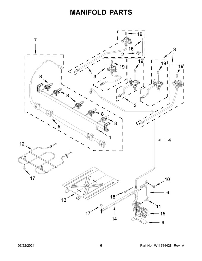 Diagram for WFGS5030RV0