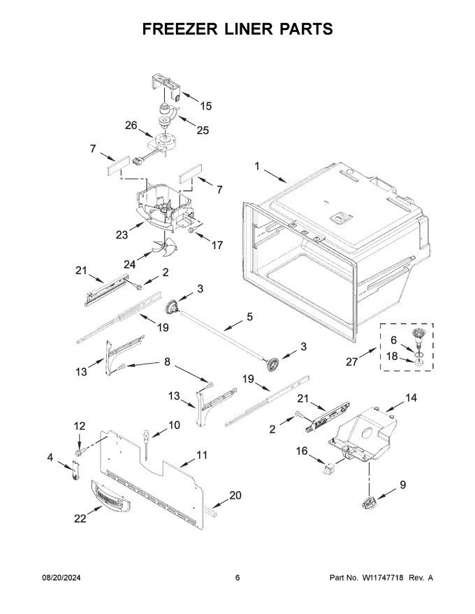 Diagram for WRFF3436RZ00