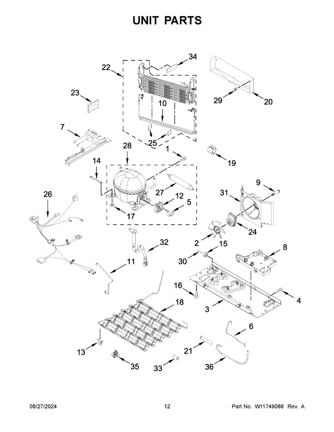 Diagram for WRFF3236RW00
