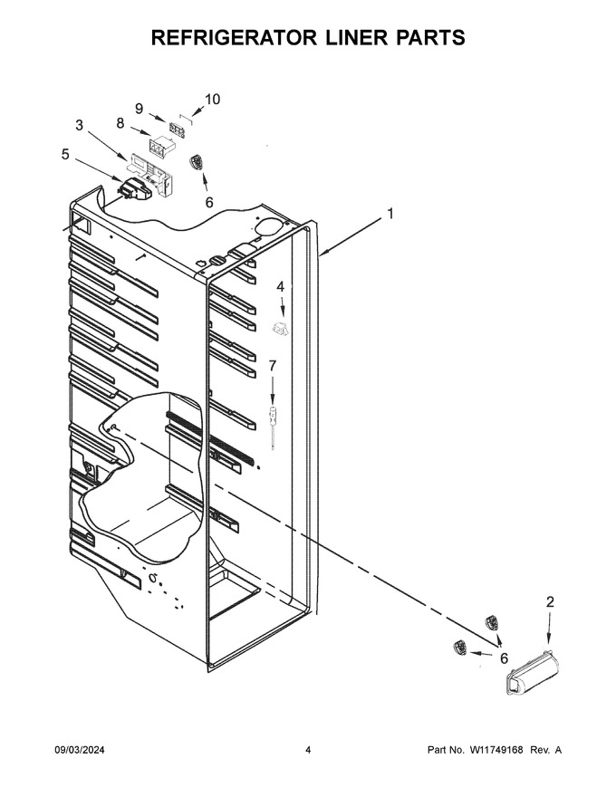 Diagram for WRS312SNHW07