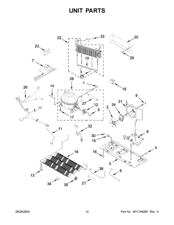 Diagram for WRFF3036RB00
