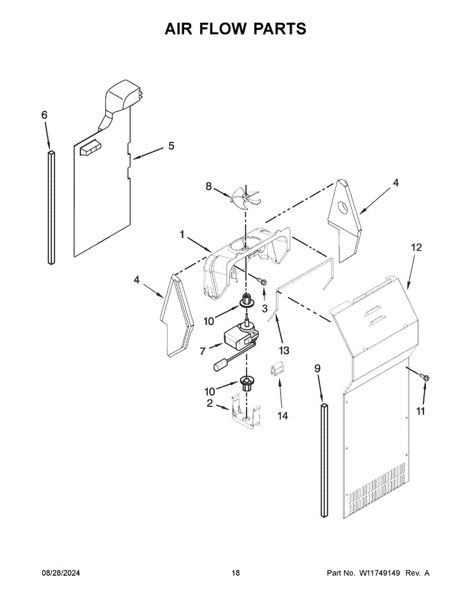 Diagram for WRS331SDHW07