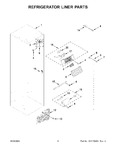 Diagram for 04 - Refrigerator Liner Parts