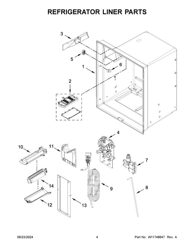 Diagram for WRFF3436RB00