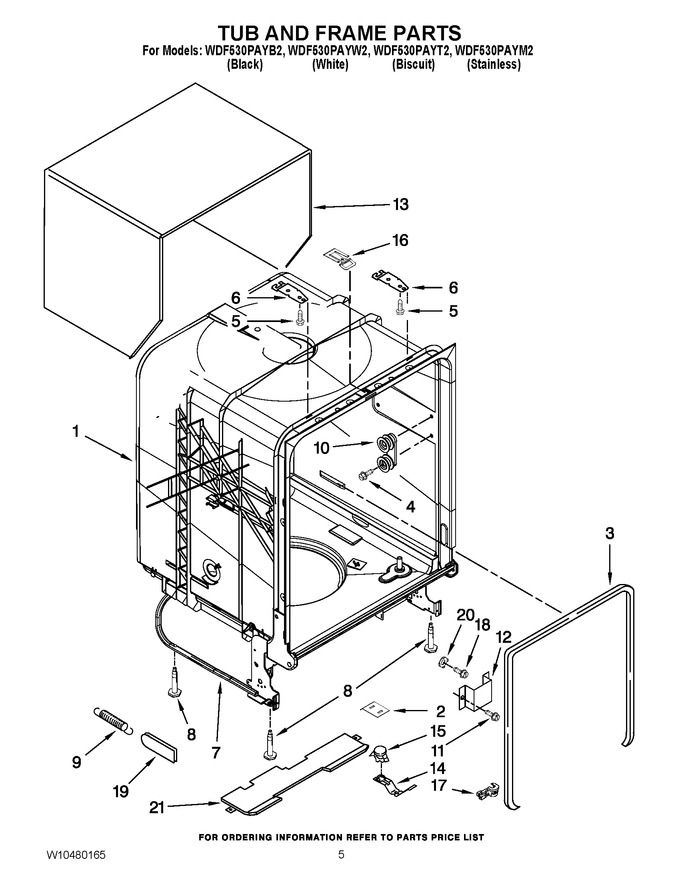 Diagram for WDF530PAYM2