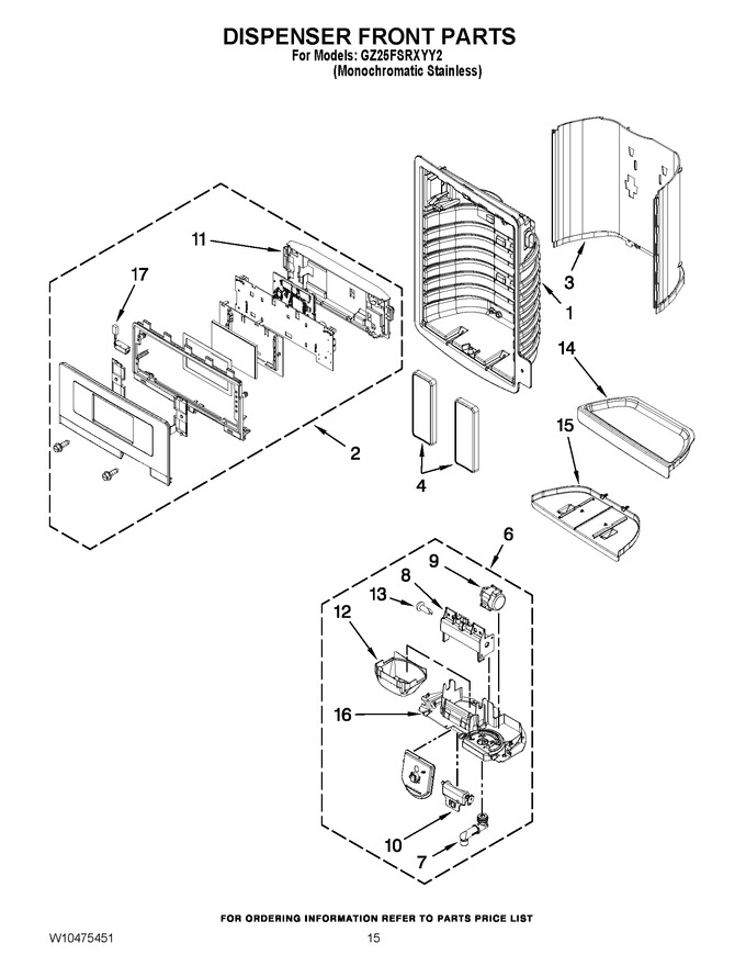 Diagram for GZ25FSRXYY2