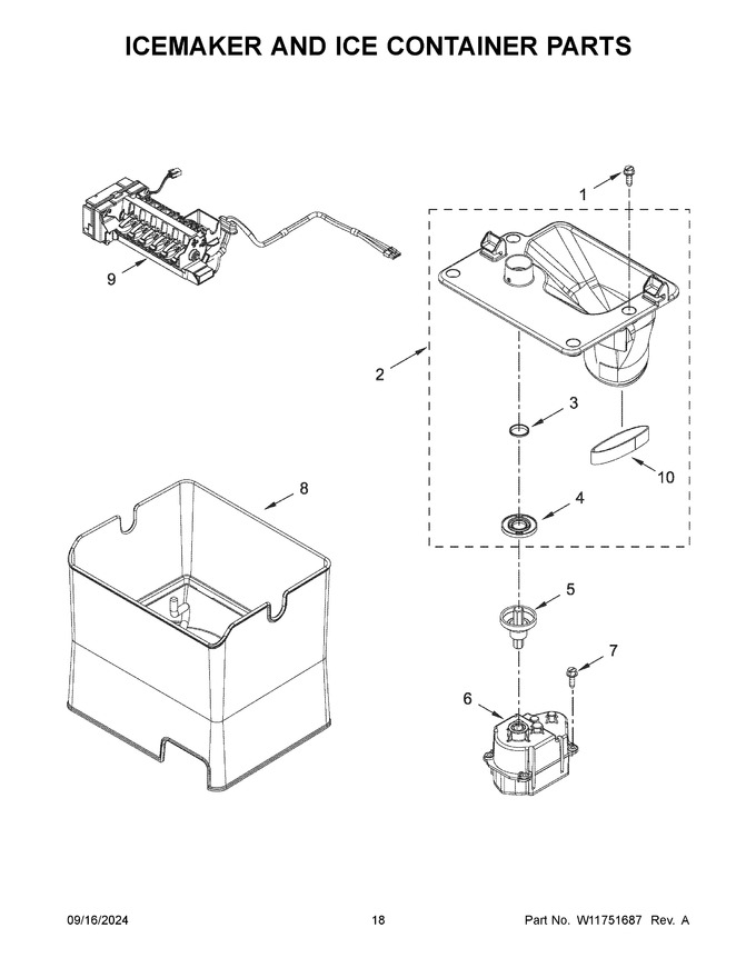 Diagram for WRX986SIHZ04