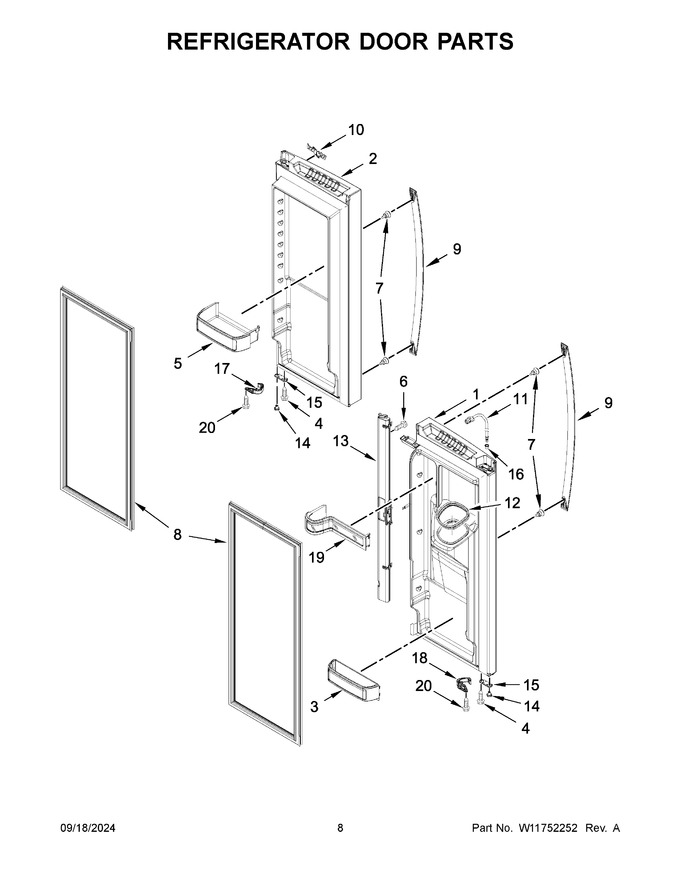Diagram for WRMF3636RB00