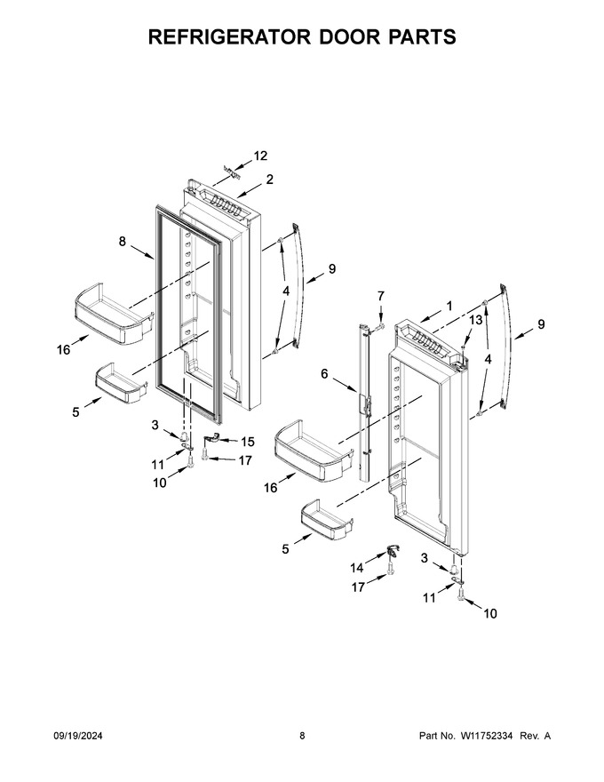 Diagram for WRFF3236RV00