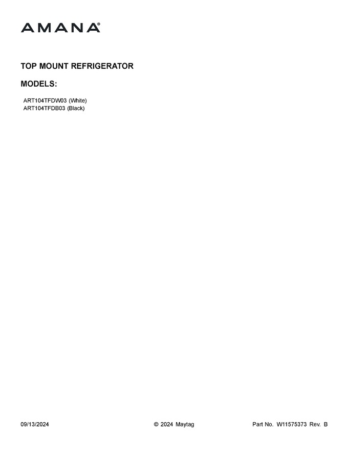 Diagram for ART104TFDB03
