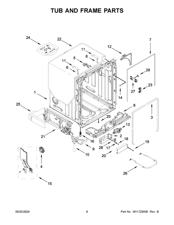 Diagram for WDT970SAKV3