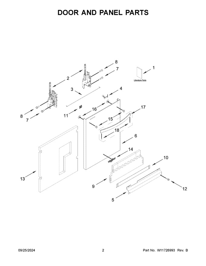 Diagram for WDT740SALB3