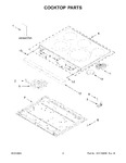 Diagram for 02 - Cooktop Parts