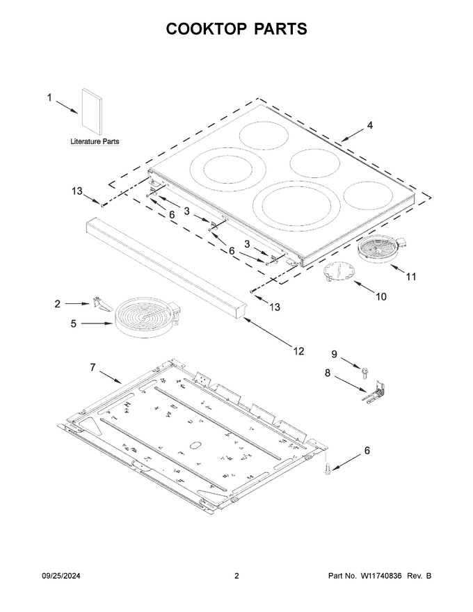 Diagram for YWFES5030RW0