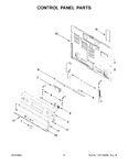 Diagram for 03 - Control Panel Parts