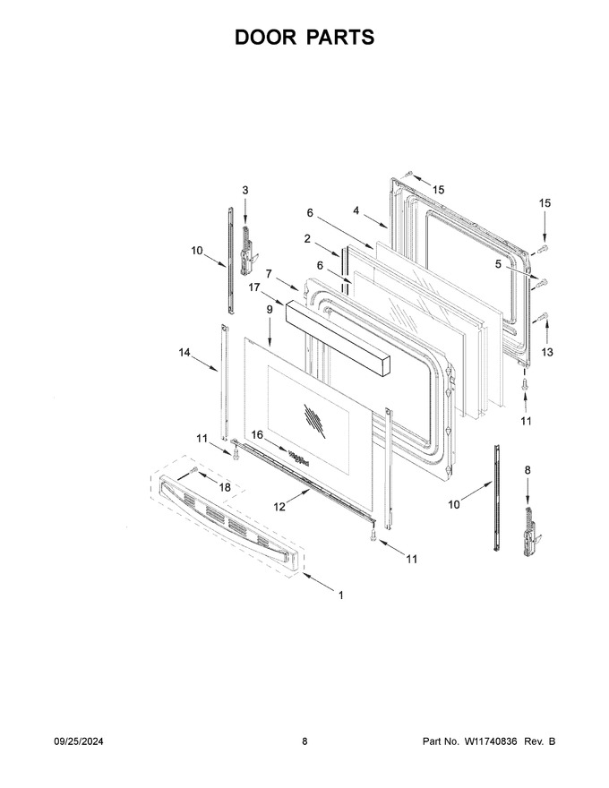 Diagram for YWFES5030RW0