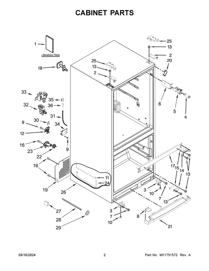 Diagram for KRFF300ESS06