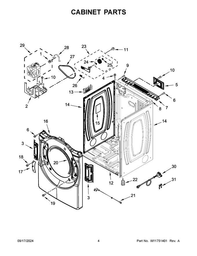 Diagram for YWED5220RW0