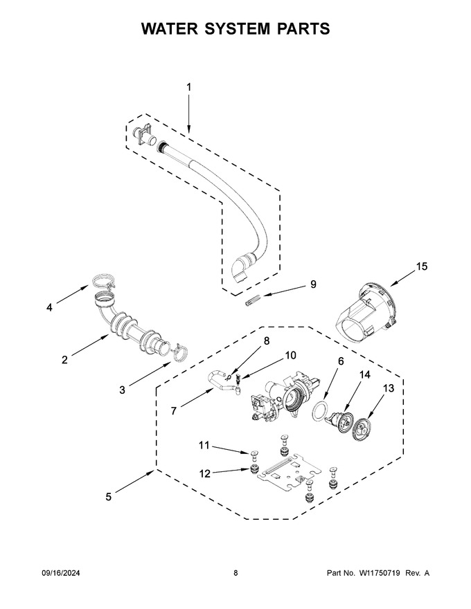 Diagram for WFW5220RW0