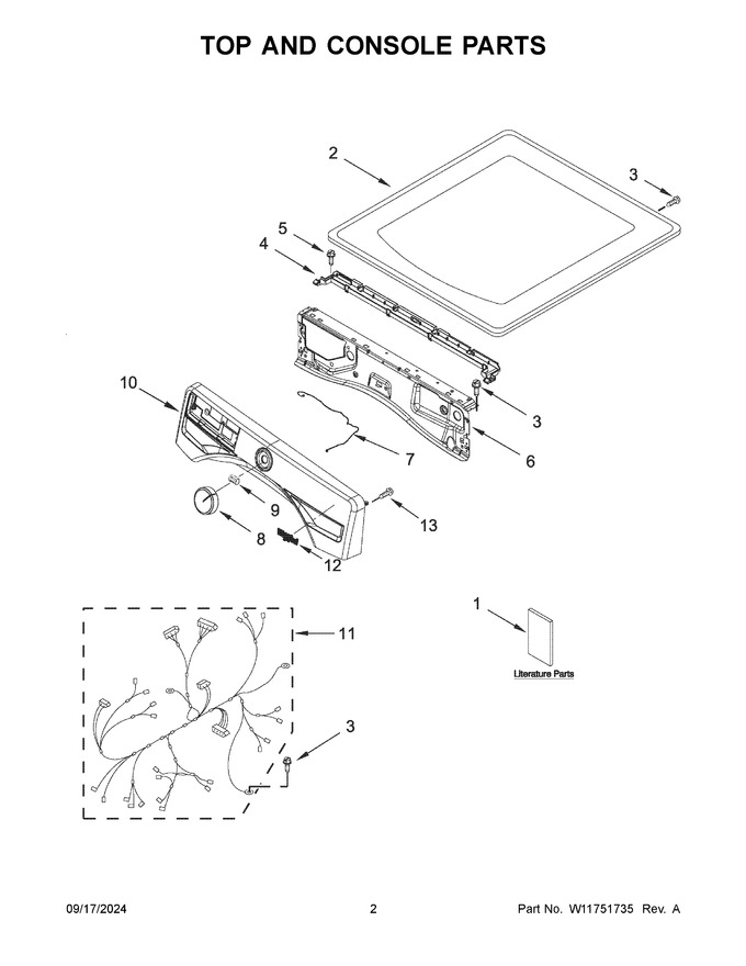 Diagram for WGD6720RW0