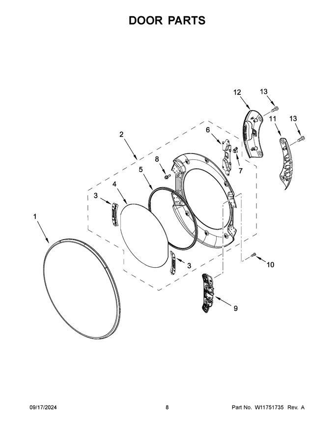 Diagram for WGD6720RW0