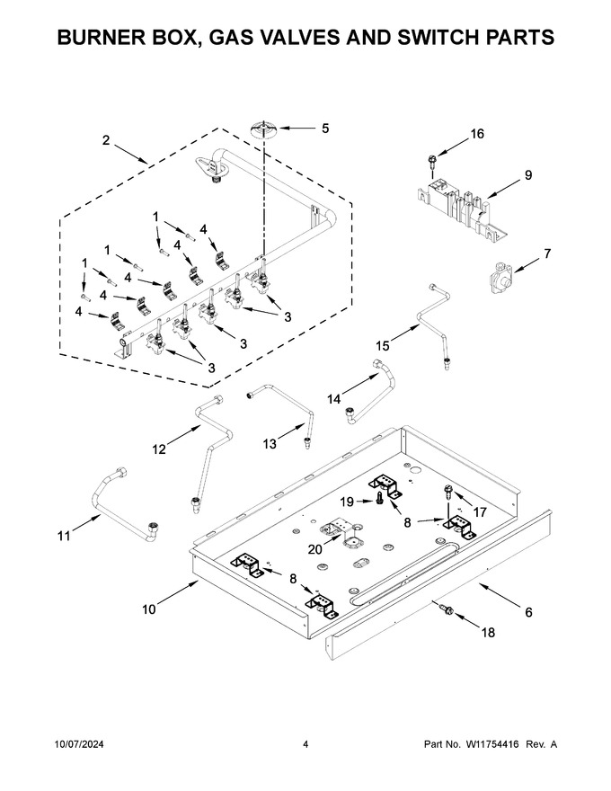 Diagram for WCGK7530PS01