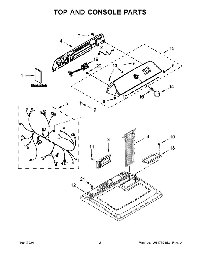Diagram for CDEW7011RW0