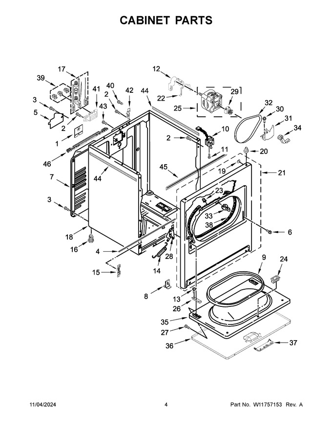 Diagram for CDEW7011RW0