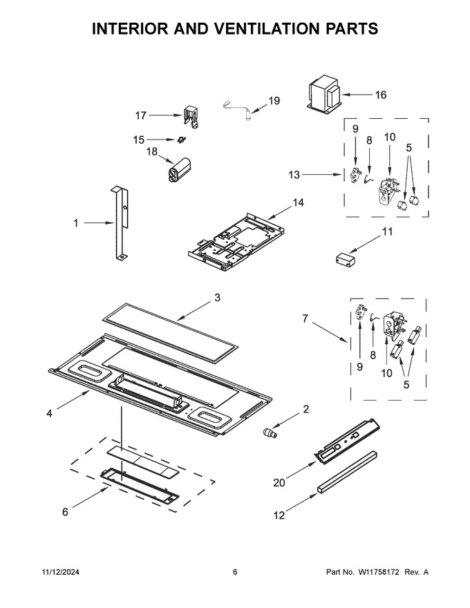 Diagram for WMH31017HW11