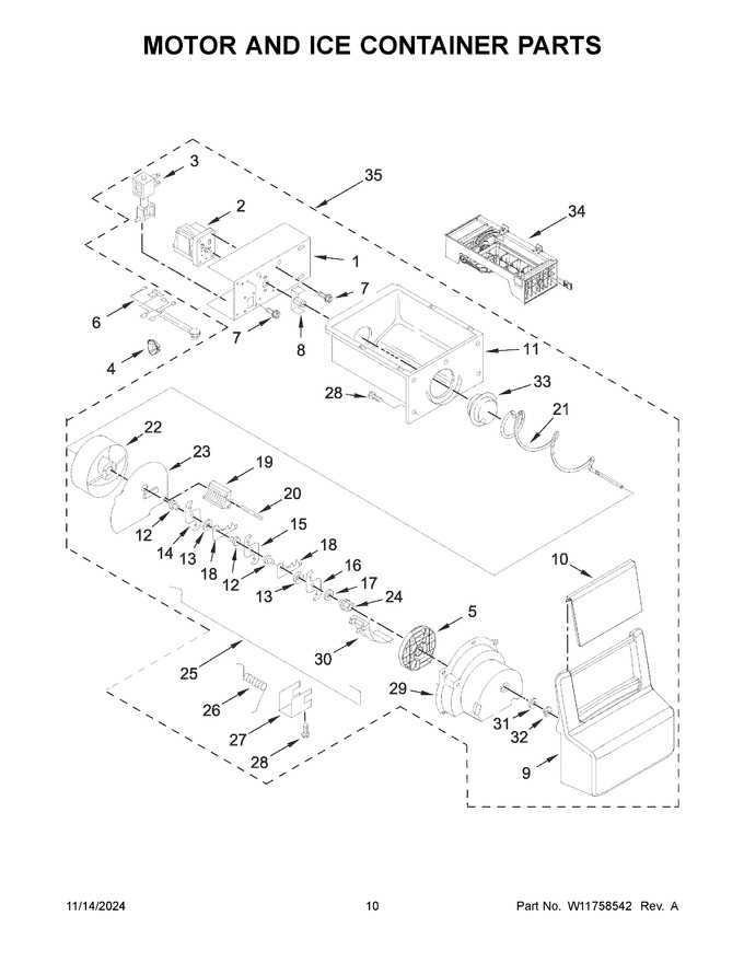 Diagram for WRS325SDHW11