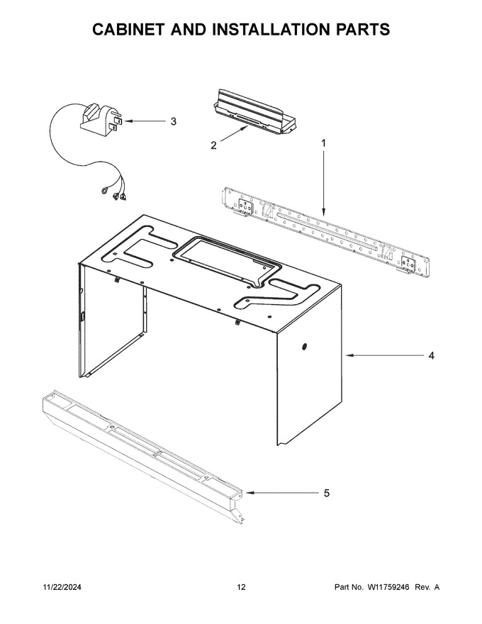 Diagram for WMH32519HV11