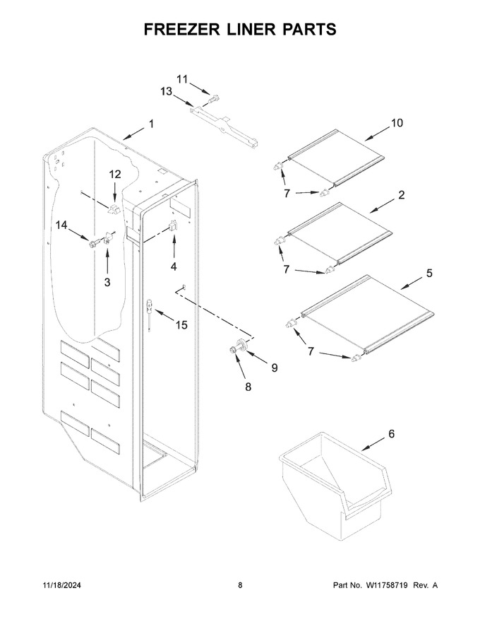 Diagram for WRS325SDHV11