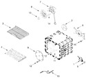 Diagram for Internal Oven Parts