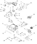 Diagram for Cabinet And Stirrer Parts
