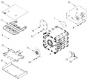 Diagram for Internal Oven Parts (18 In)