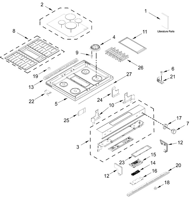 Diagram for KSDG950ESS8