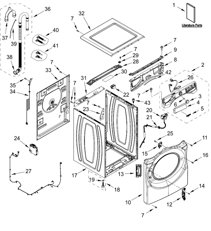 Diagram for WFW4720RW0