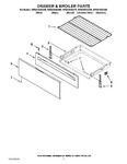 Diagram for 06 - Drawer & Broiler Parts