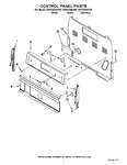 Diagram for 02 - Control Panel Parts