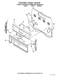 Diagram for 02 - Control Panel Parts