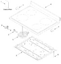 Diagram for Cooktop Parts